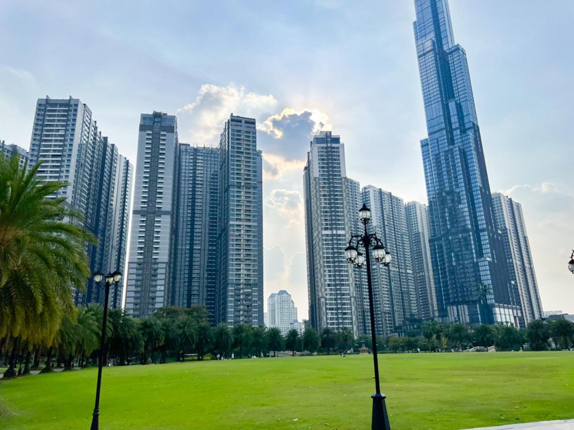 Sky Park Apartment - Vinhomes Central Park Thành Pho Ho Chí Minh Esterno foto
