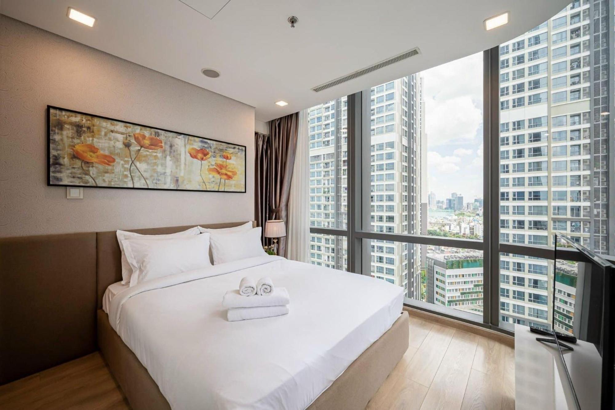 Sky Park Apartment - Vinhomes Central Park Thành Pho Ho Chí Minh Esterno foto