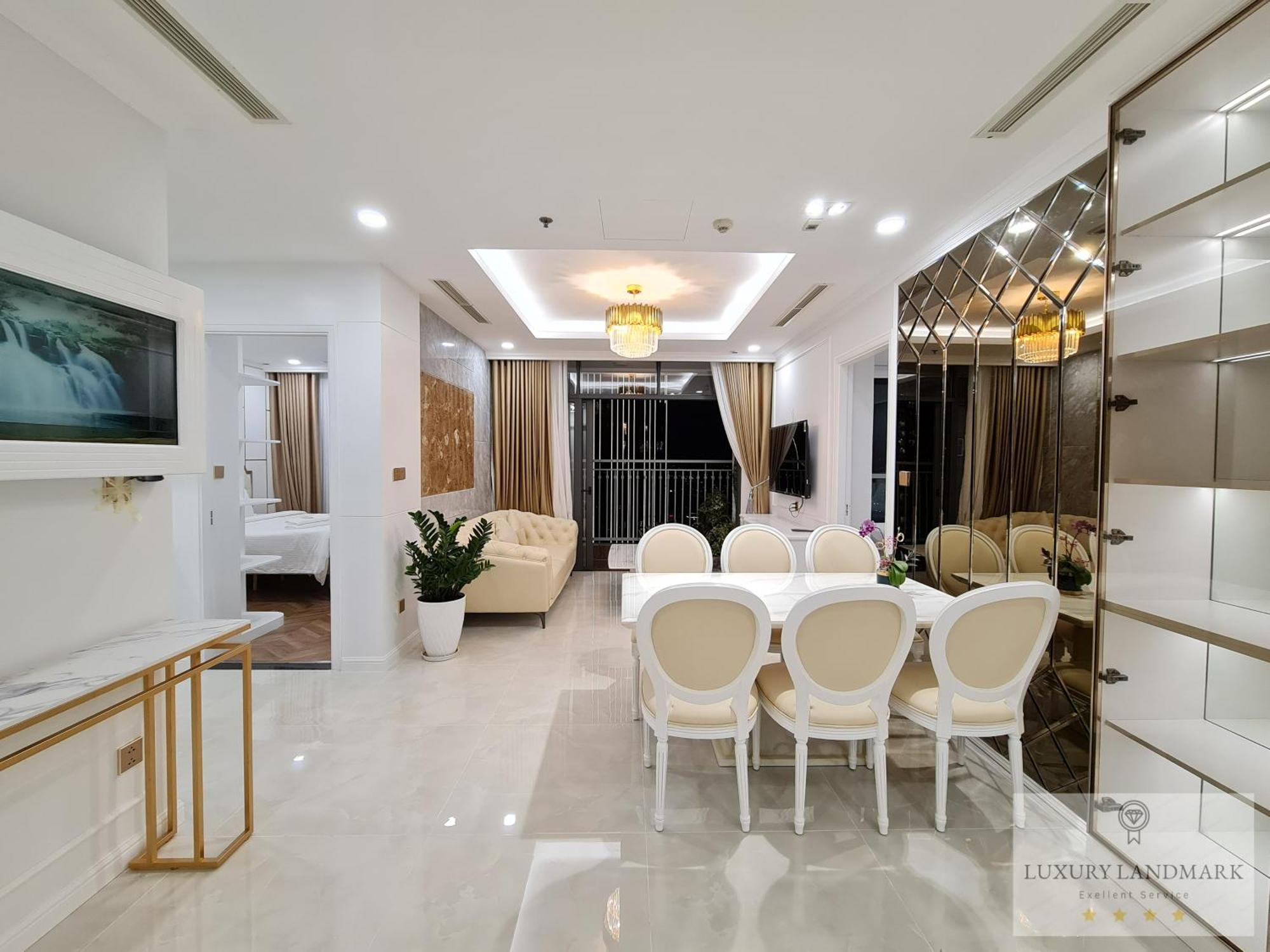Sky Park Apartment - Vinhomes Central Park Thành Pho Ho Chí Minh Esterno foto