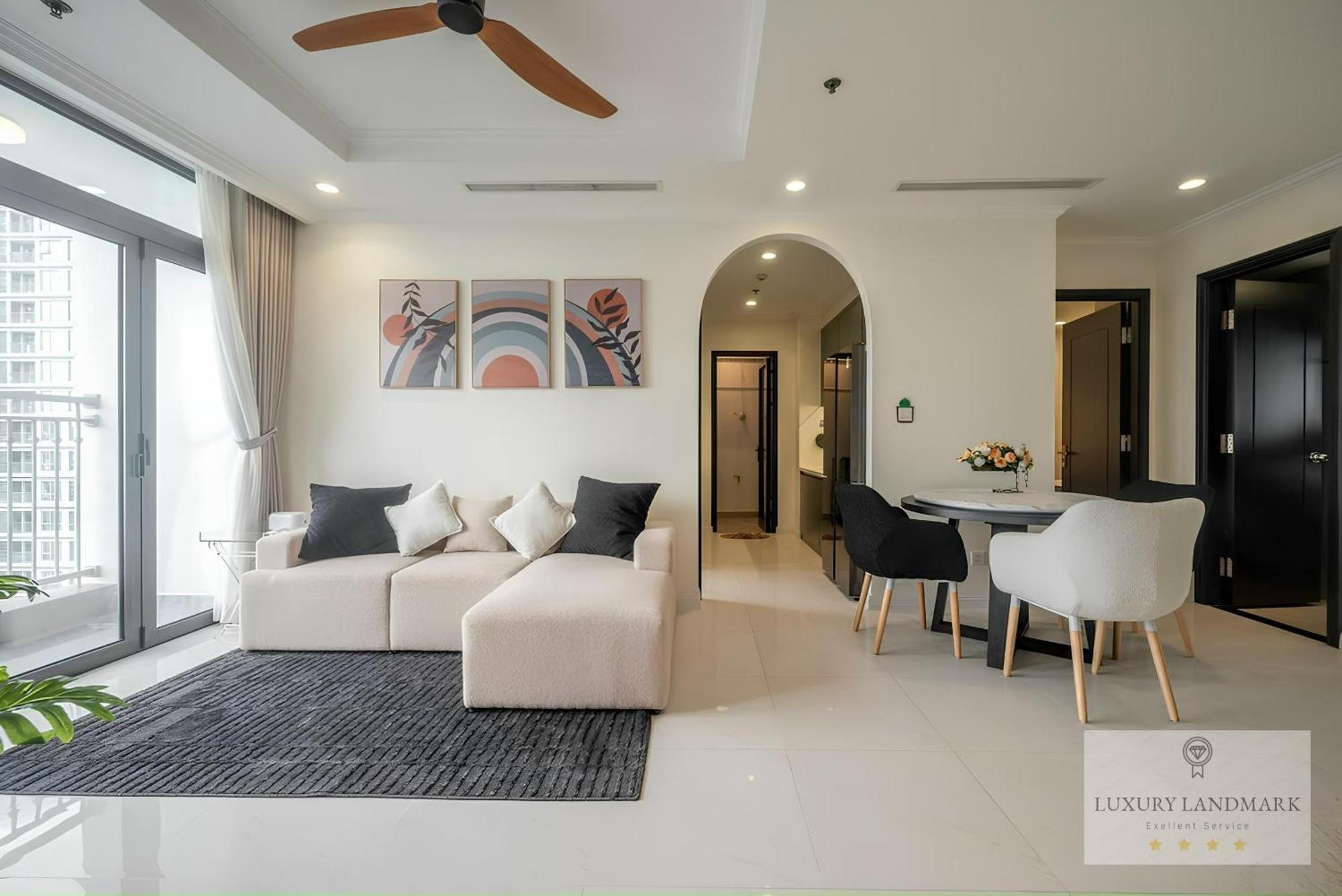 Sky Park Apartment - Vinhomes Central Park Thành Pho Ho Chí Minh Esterno foto