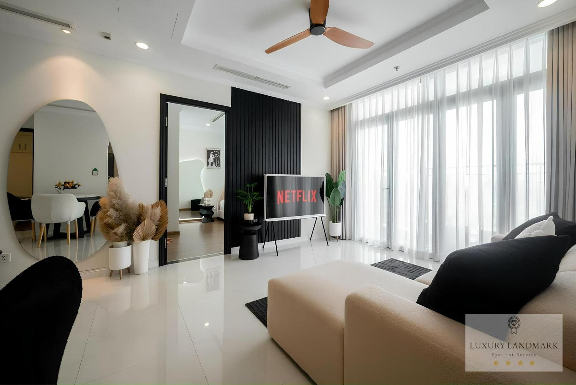 Sky Park Apartment - Vinhomes Central Park Thành Pho Ho Chí Minh Esterno foto
